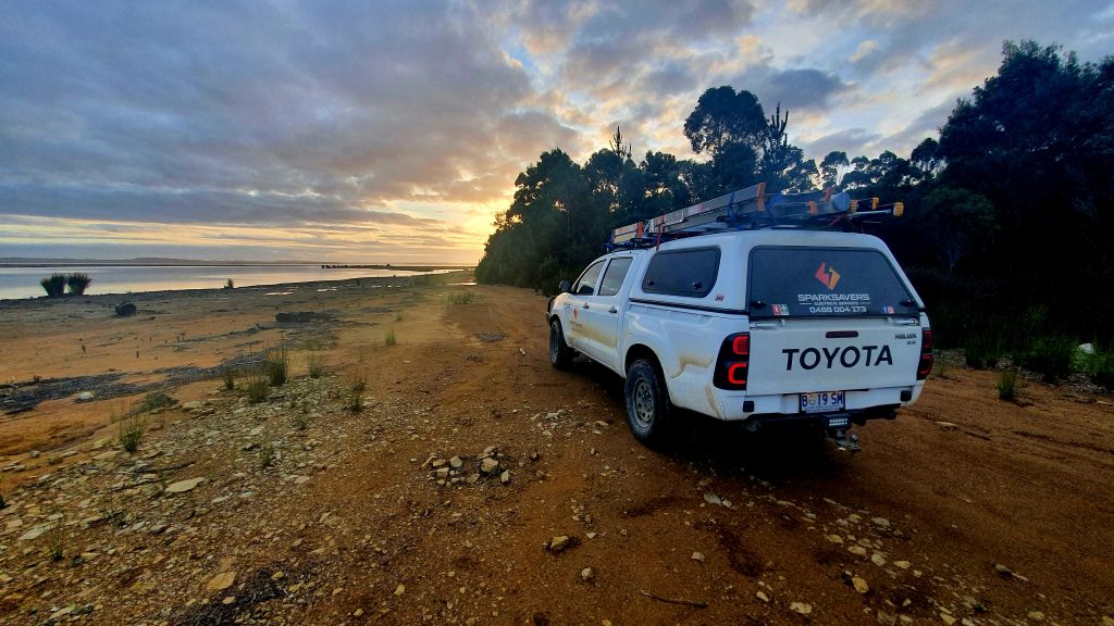 electrician hobart vehicle